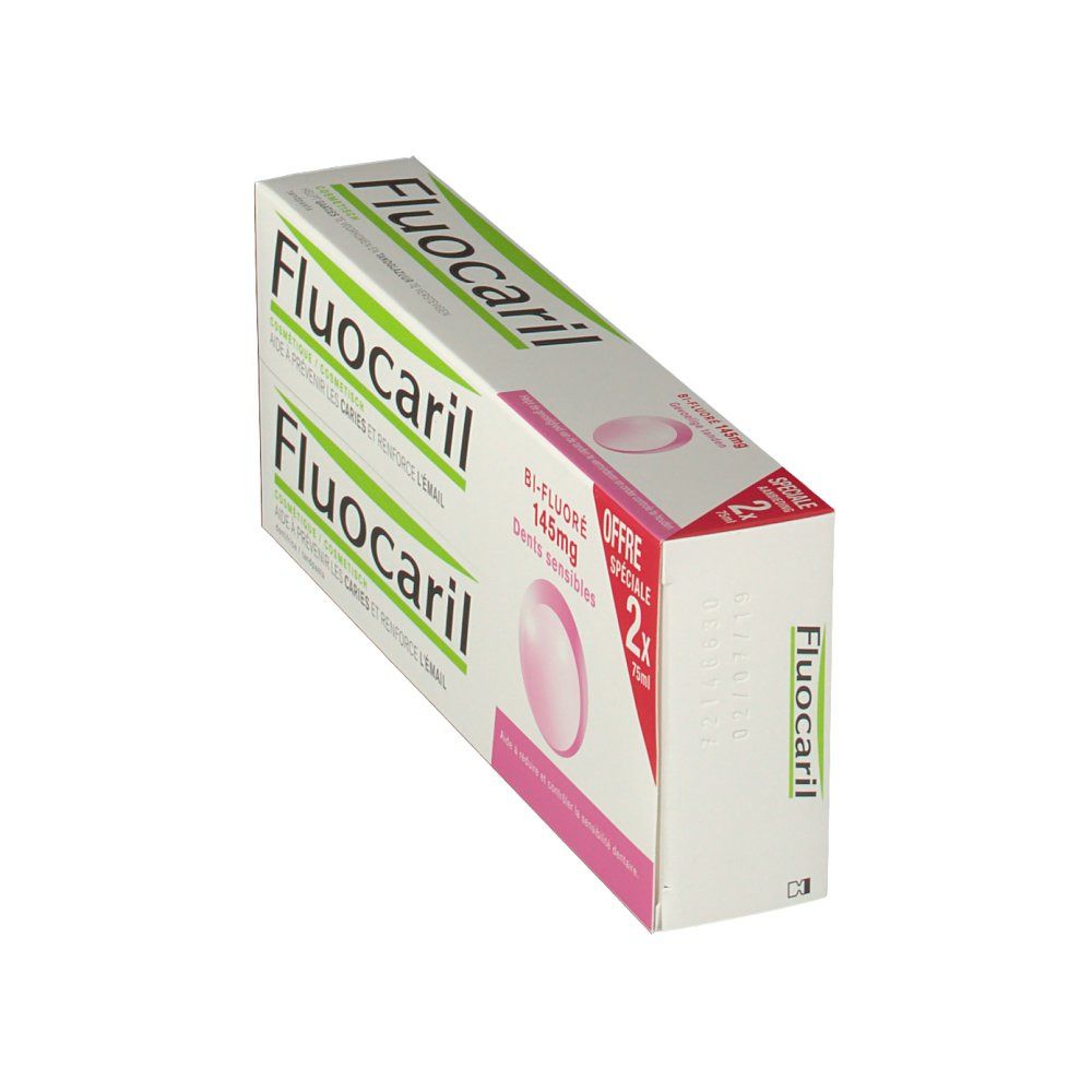 Fluocaril Bi-Fluoré 145 mg dentifrice Dents Sensibles
