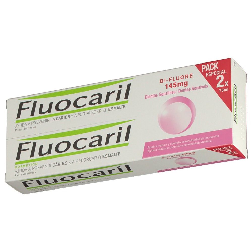 Fluocaril Bi-Fluoré 145 mg dentifrice Dents Sensibles