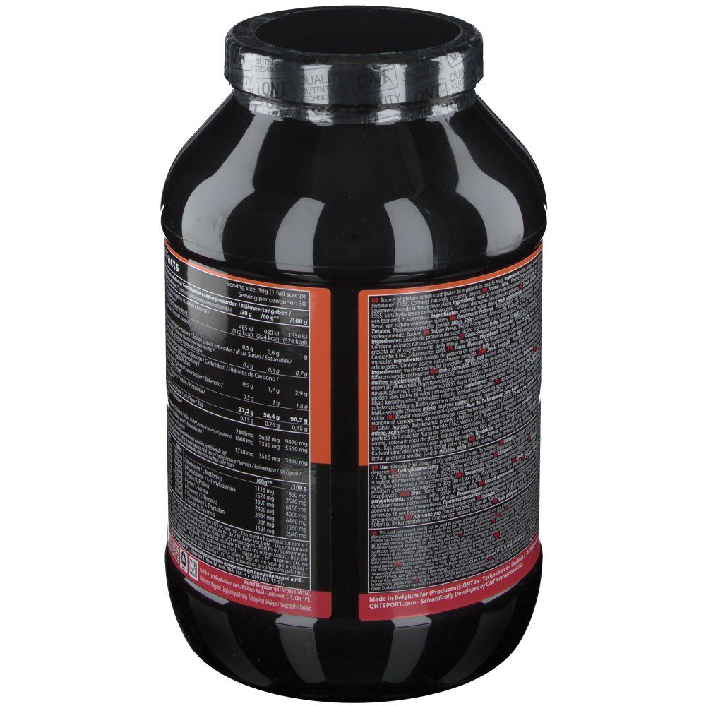 QNT® Metapure Zero Carb (Molkenprotein isoliert) Erdbeer Geschmack