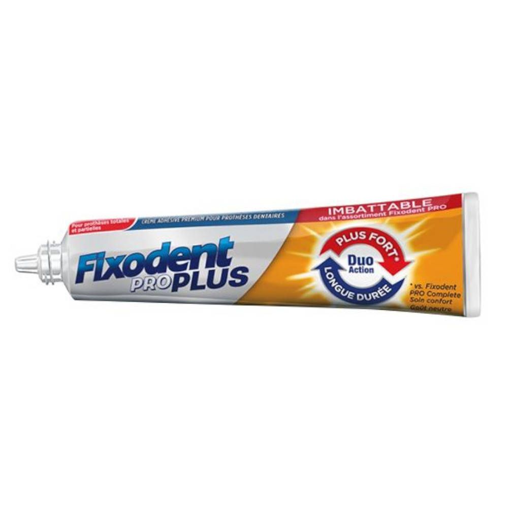 Fixodent® Pro Plus La Meilleure Fixation Crème adhésive