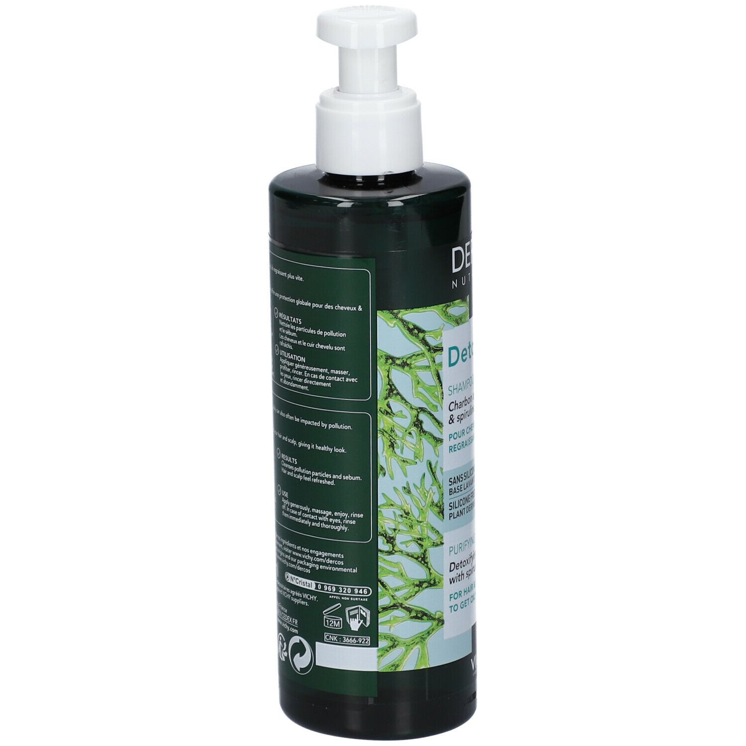 Vichy Dercos Shampooing detox purifiant