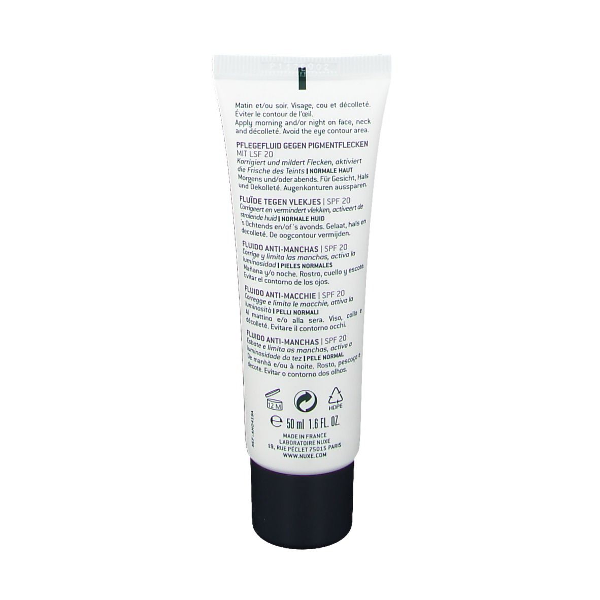 Nuxe Fluide Expert Anti-taches SPF20