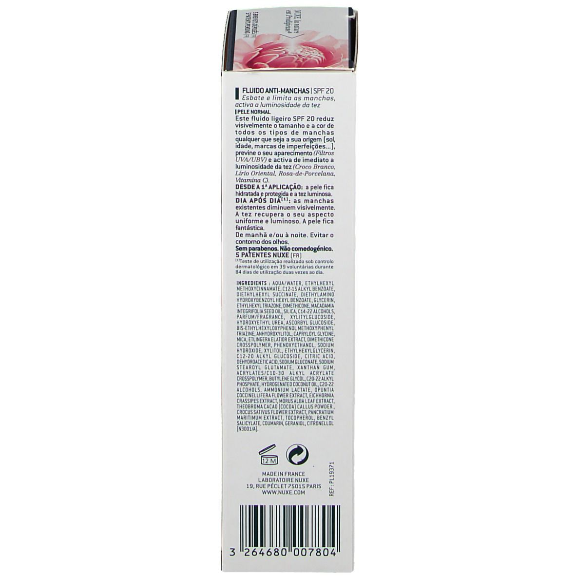 Nuxe Fluide Expert Anti-taches SPF20