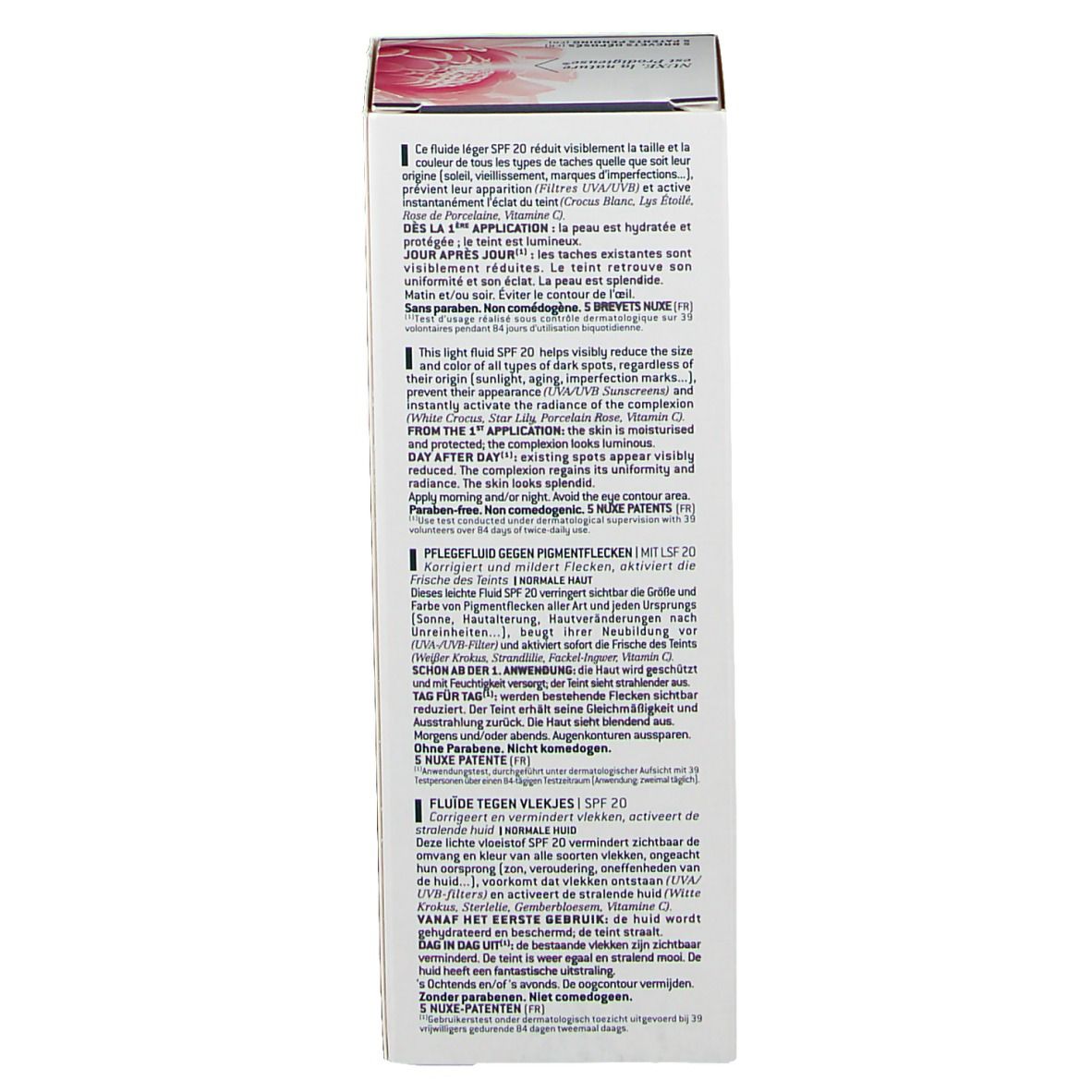 Nuxe Fluide Expert Anti-taches SPF20