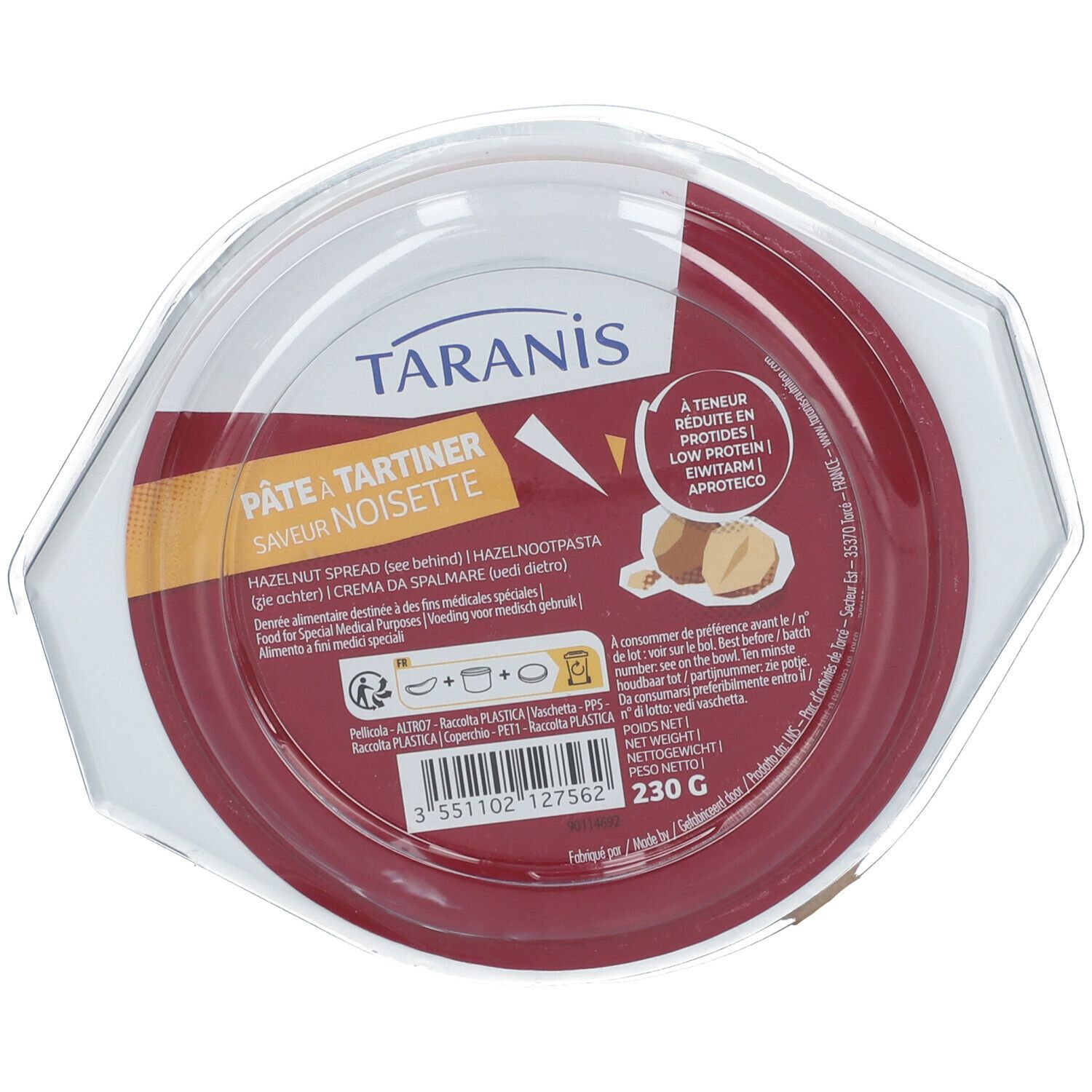 Taranis Chocopasta Haselnuss
