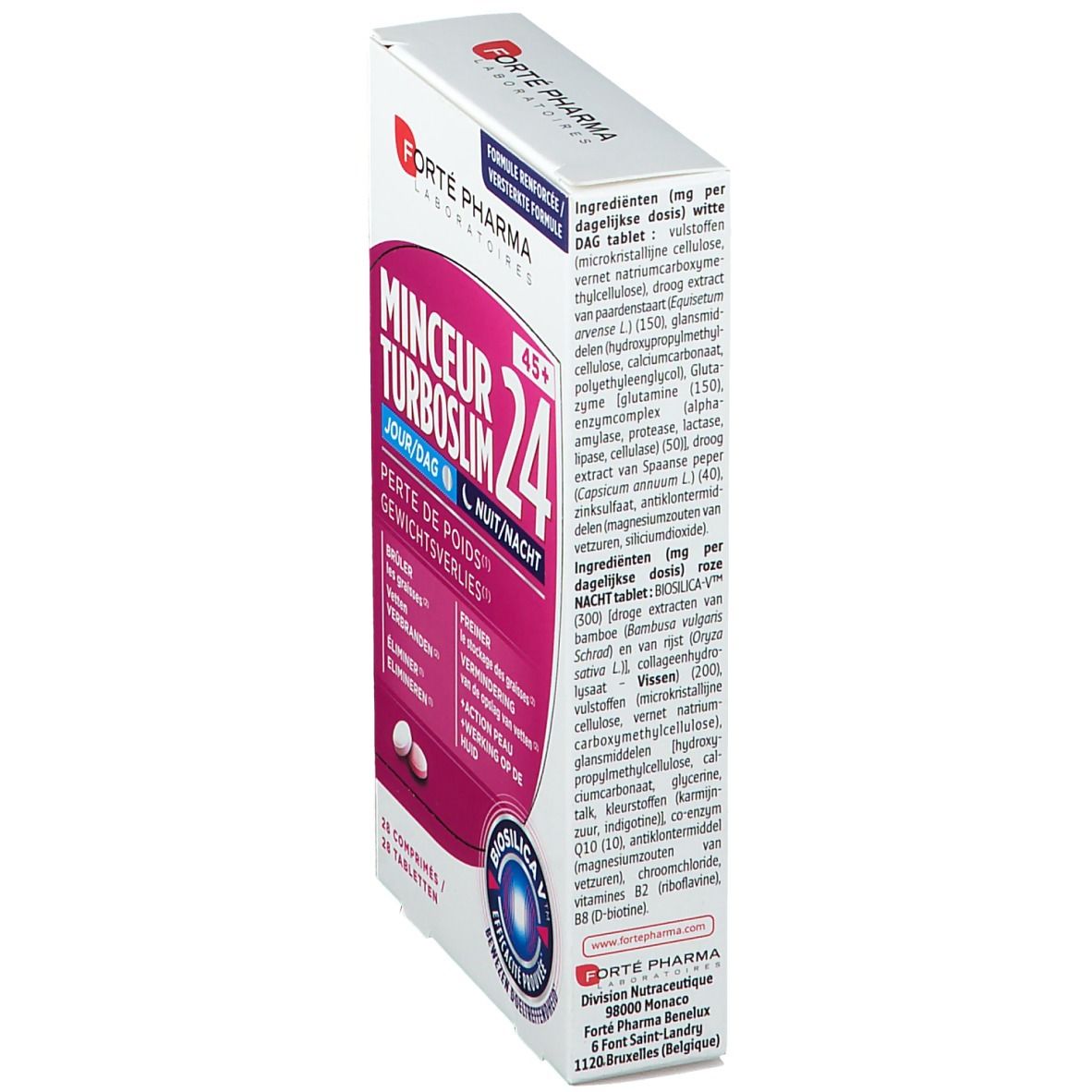 Forté Pharma Minceur 24 45+ Jour/Nuit
