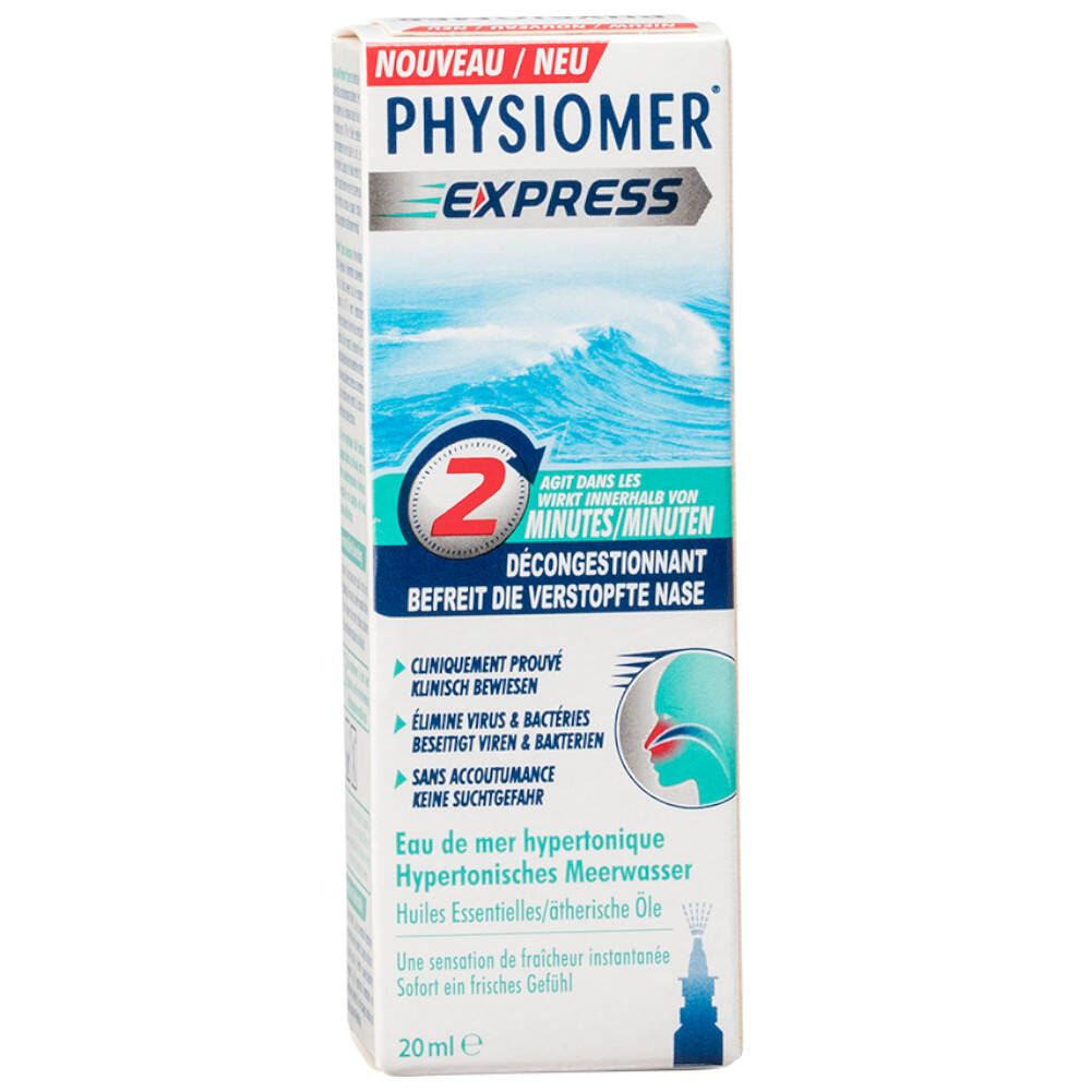 PHYSIOMER® EXPRESS Hypertonisches Meerwasser