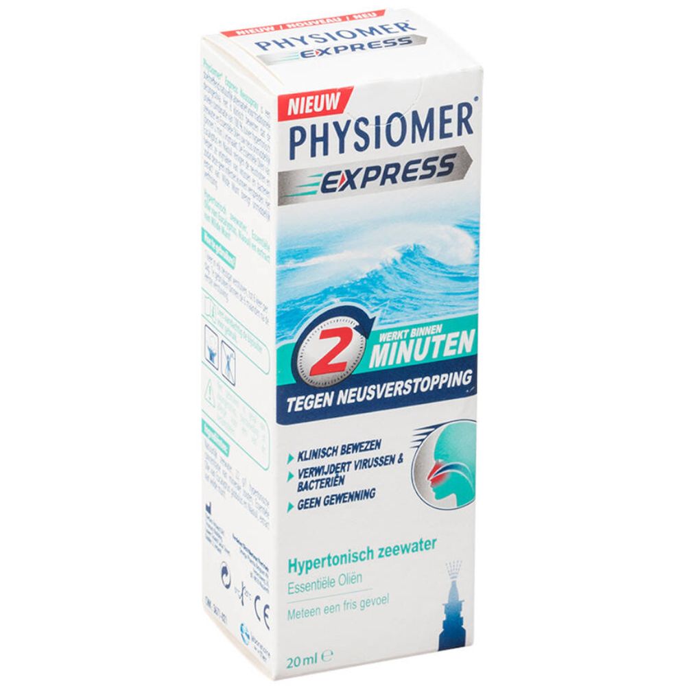 PHYSIOMER® EXPRESS Hypertonisches Meerwasser