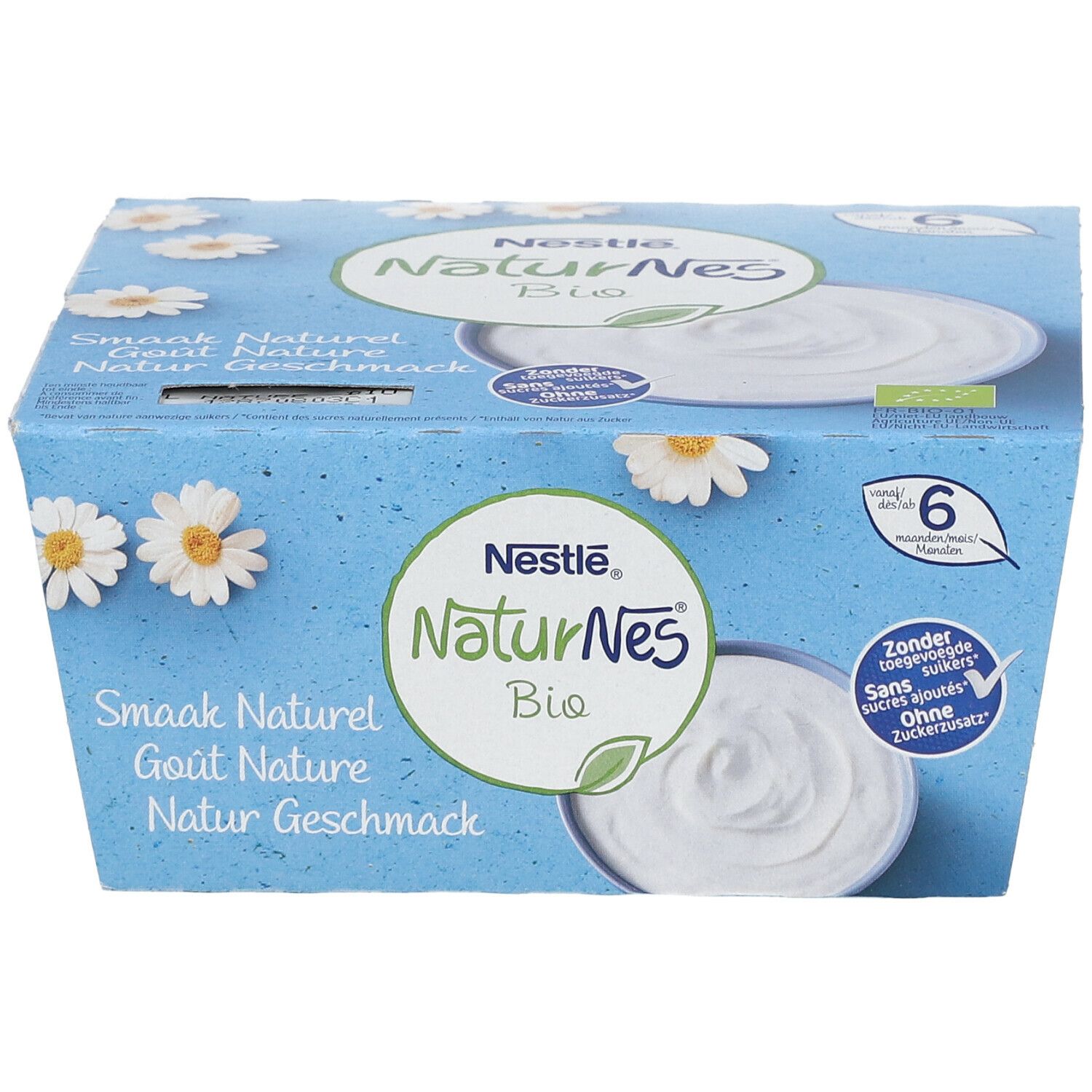 Nestlé NaturNes Bio Goût Nature 4x90 g
