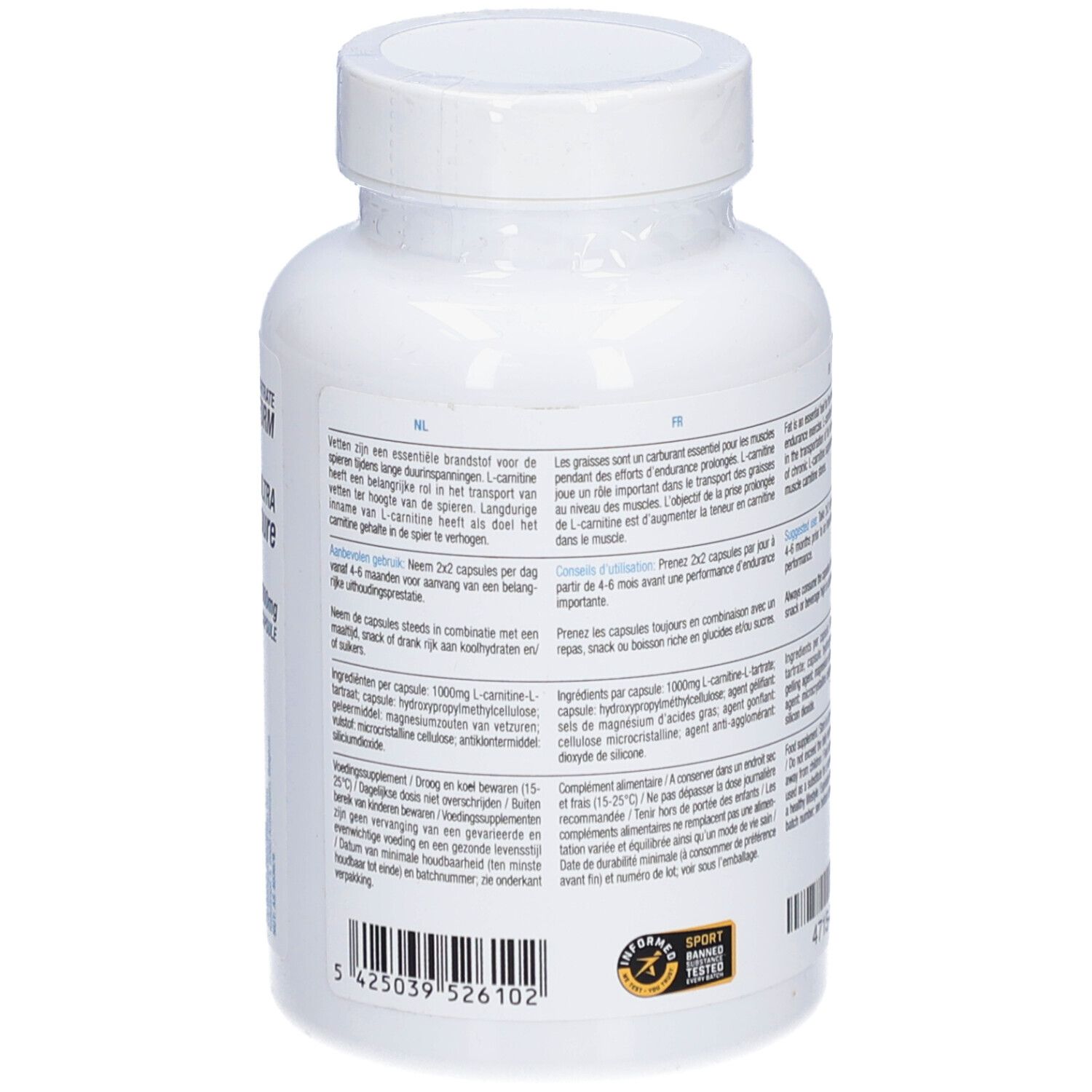 6D Sports Nutrition L-Carnitine en capsules