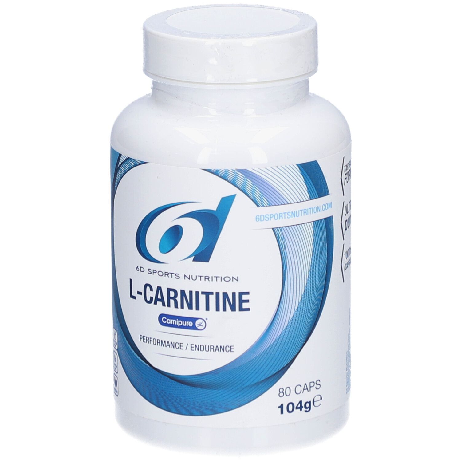 6D Sports Nutrition L-Carnitine en capsules