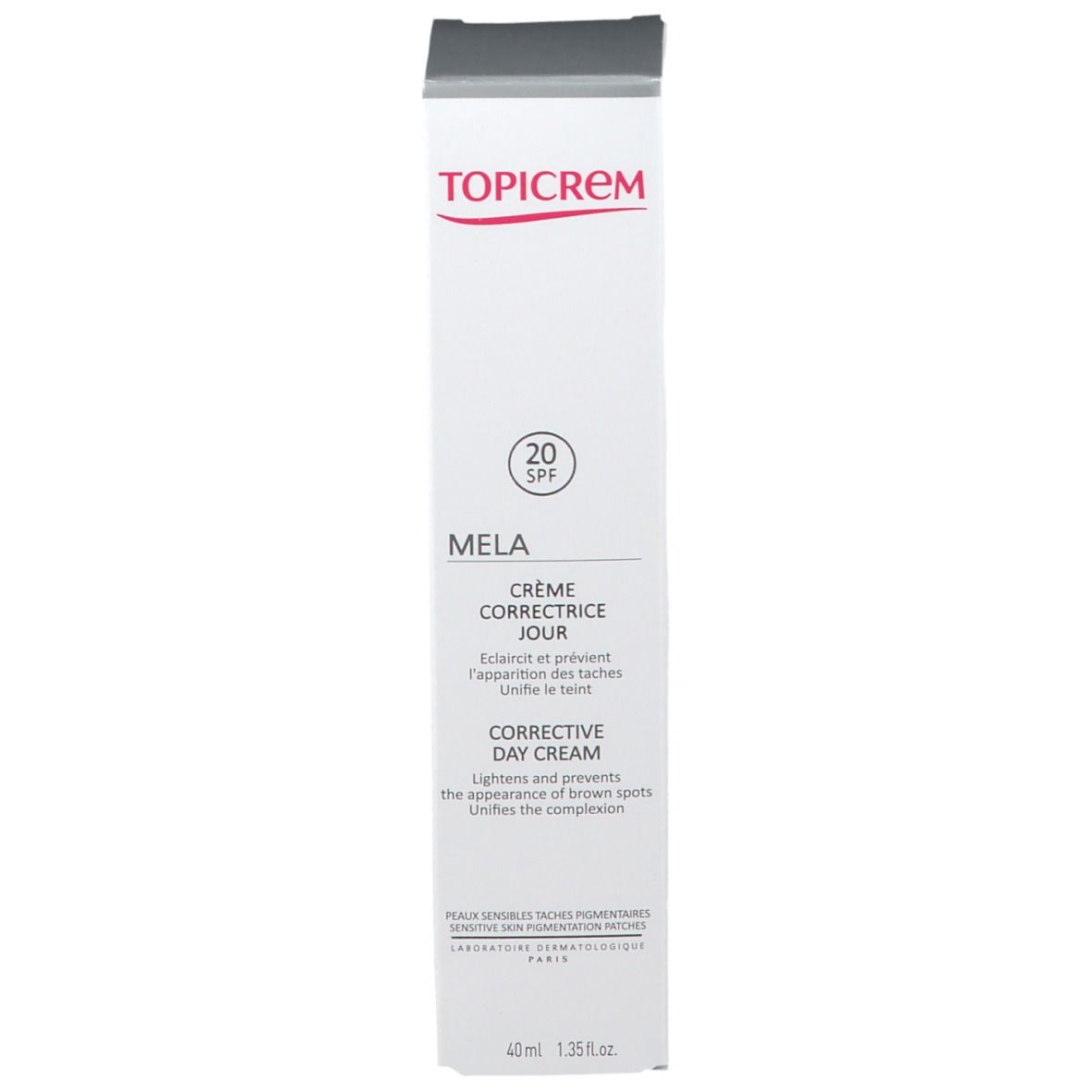 TOPICREM MELA korrigierende Tagescreme SPF 20