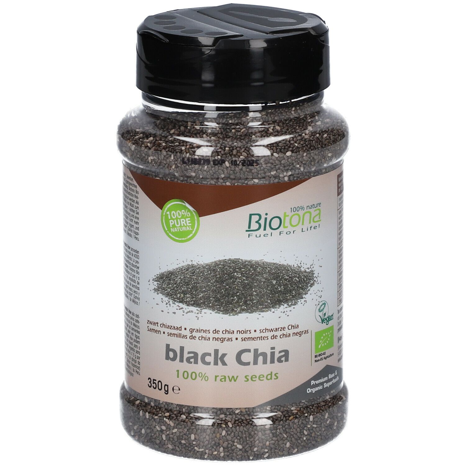 Biotona Schwarze Chia-Samen