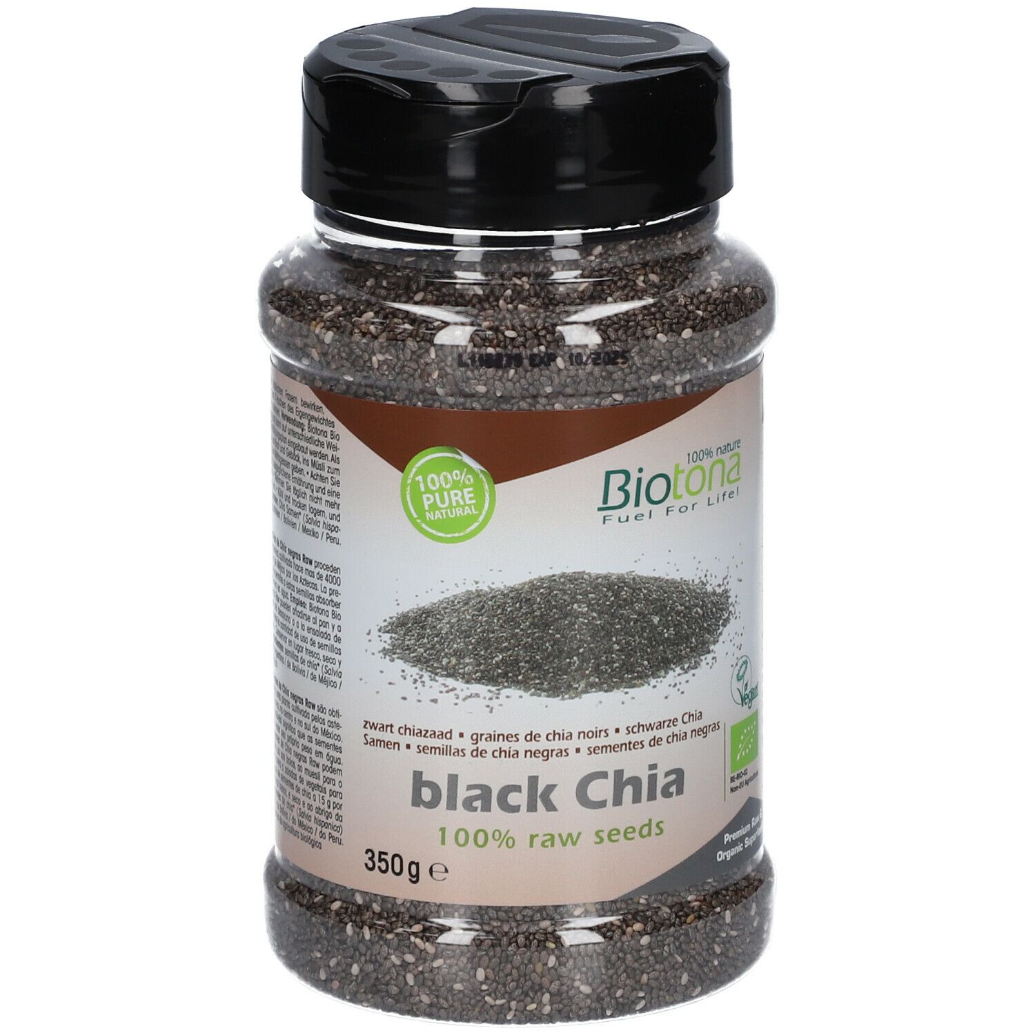 Biotona Schwarze Chia-Samen