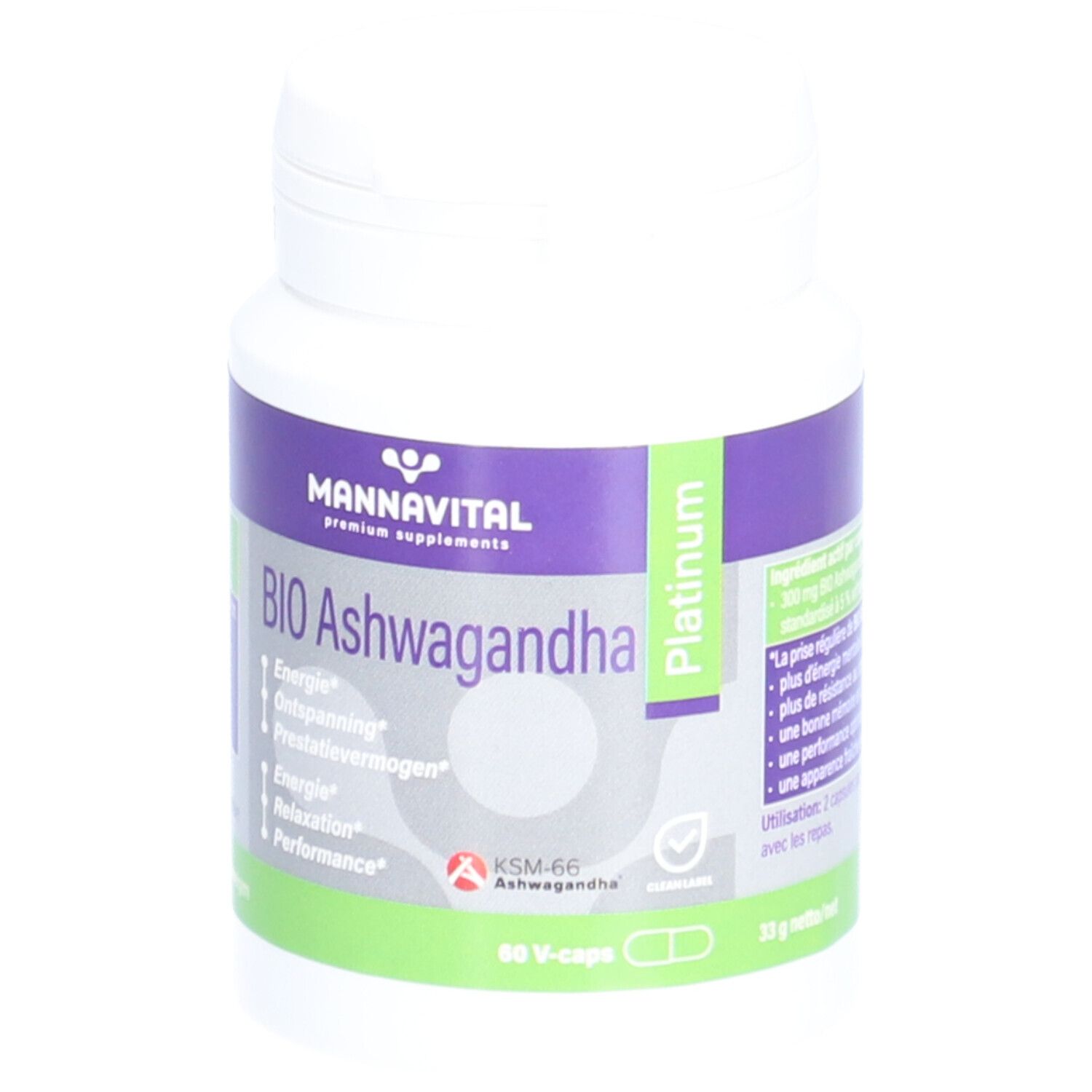 MannaVital Ashwagandha Platinum