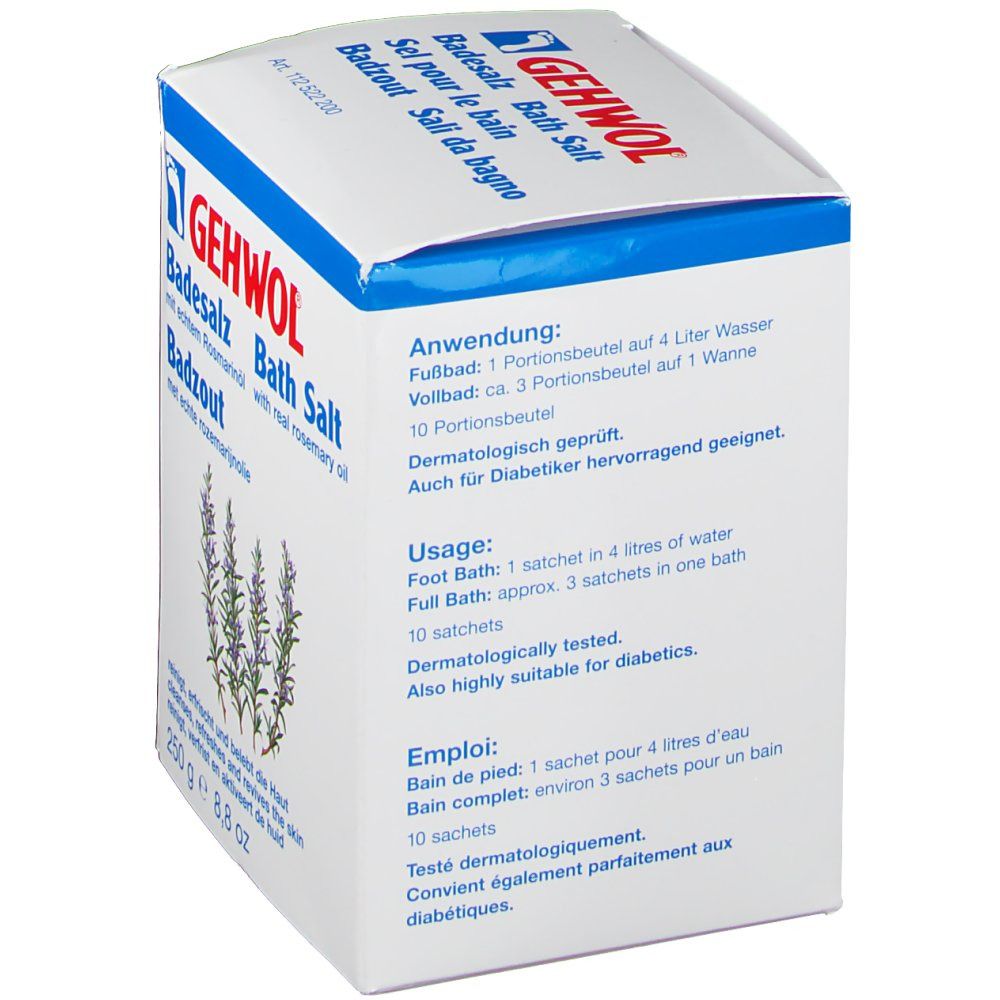 GEHWOL® Badesalz mit Rosmarin