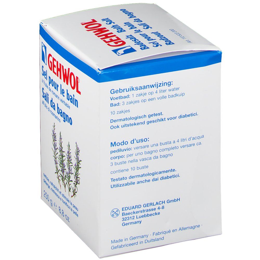 GEHWOL® Badesalz mit Rosmarin