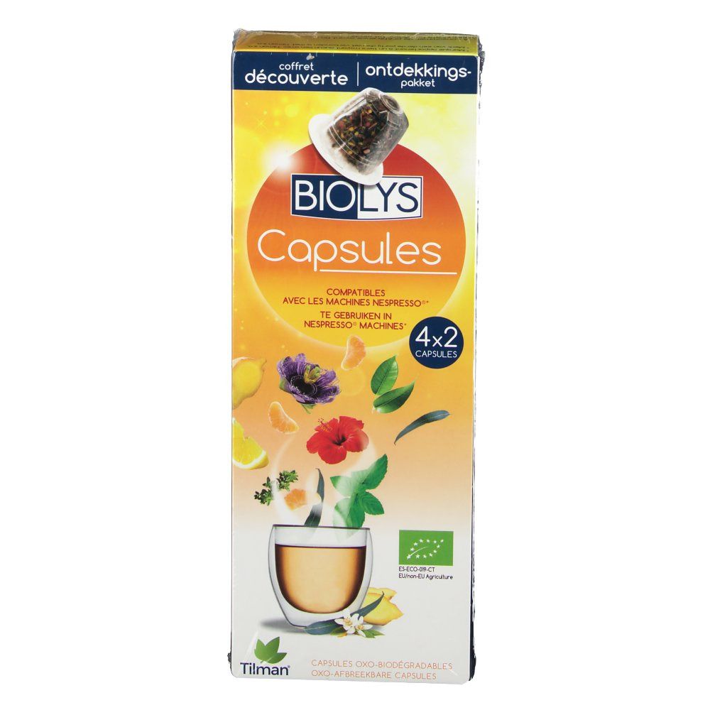 BIOLYS Teekapseln Set für NESPRESSO