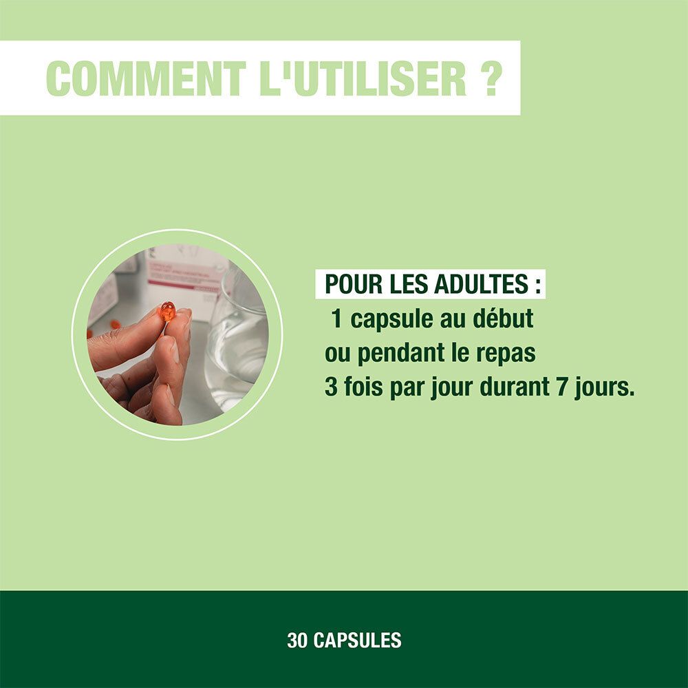 PRANARÔM - Aromaforce - Capsules Nez-Gorge - Compléments Alimentaires Aux Huiles Essentielles - Origan(*) - (*) Maintient La Santé Des Voies Respiratoires - 100% Bio - 30 Capsules