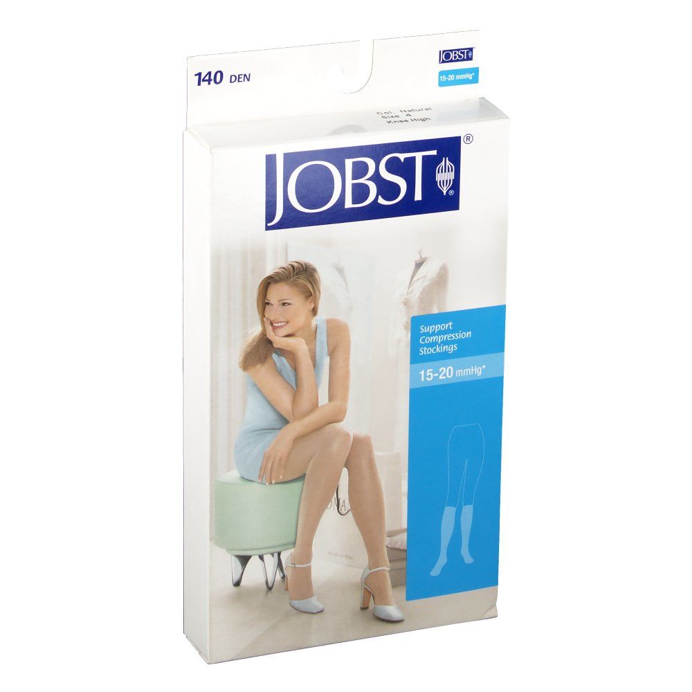 JOBST® Kompressionsstrümpfe 140 DEN 15-20 mmHg naturel Gr. L