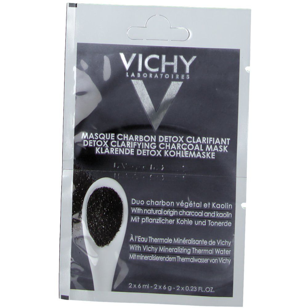 VICHY Klärende Detox Aktivkohle-Maske