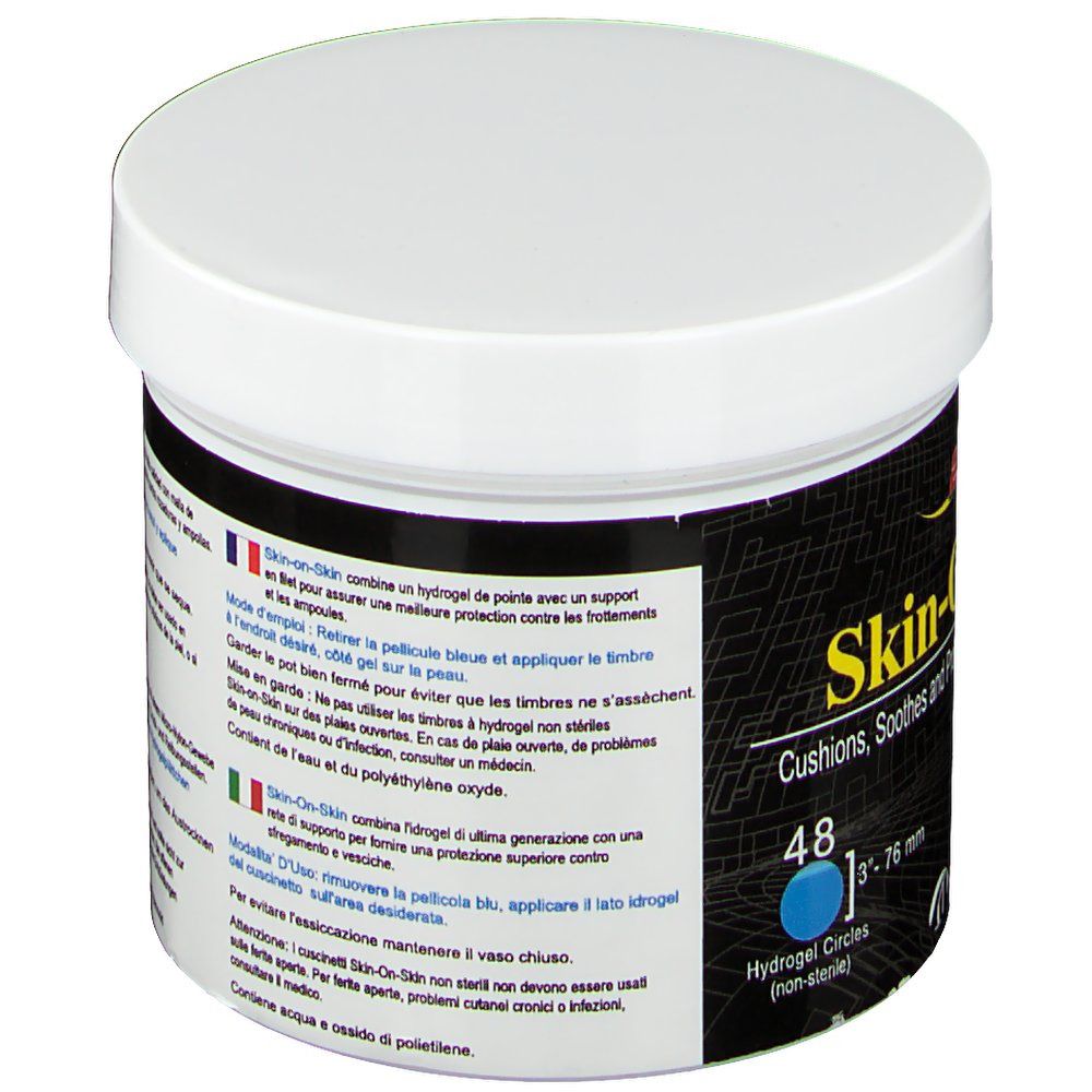 MEDI-DYNE™ 2Toms® Skin-On-Skin® Hydrogel runde Pflaster