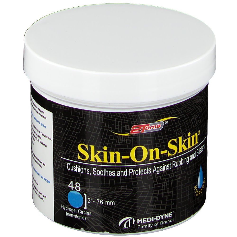 MEDI-DYNE™ 2Toms® Skin-On-Skin® Hydrogel runde Pflaster