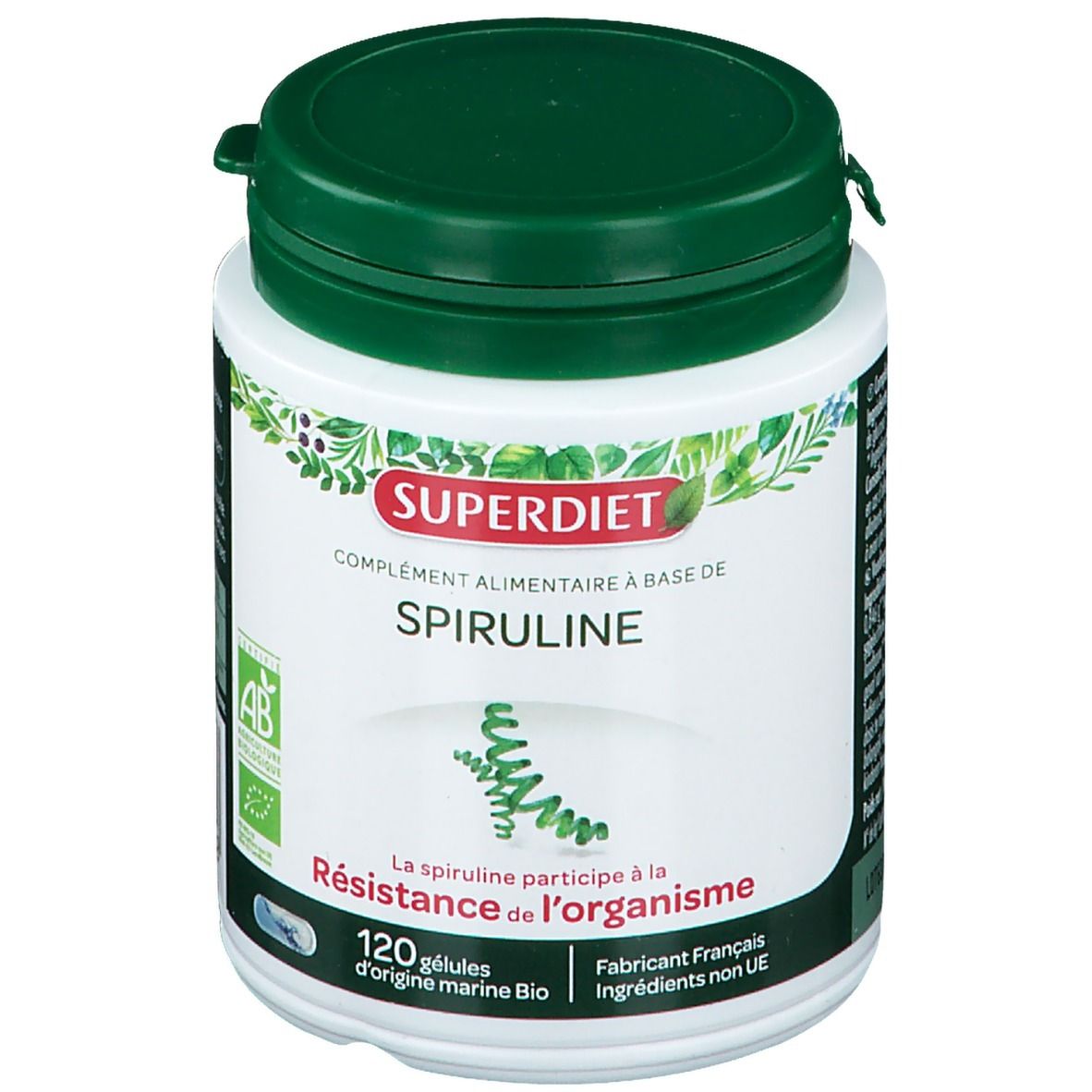 SUPERDIET Spiruline Bio