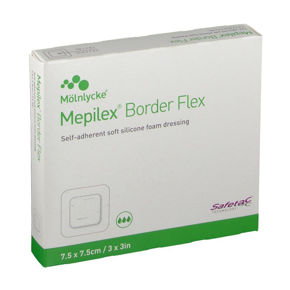 Mepilex Border Flex 7,5 x 7,5 cm