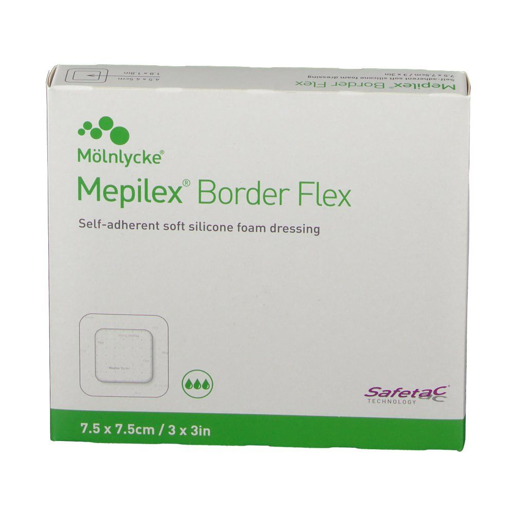 Mepilex Border Flex 7,5 x 7,5 cm