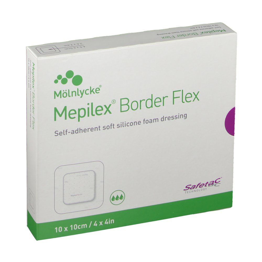 Mepilex Border Flex 10 x 10 cm