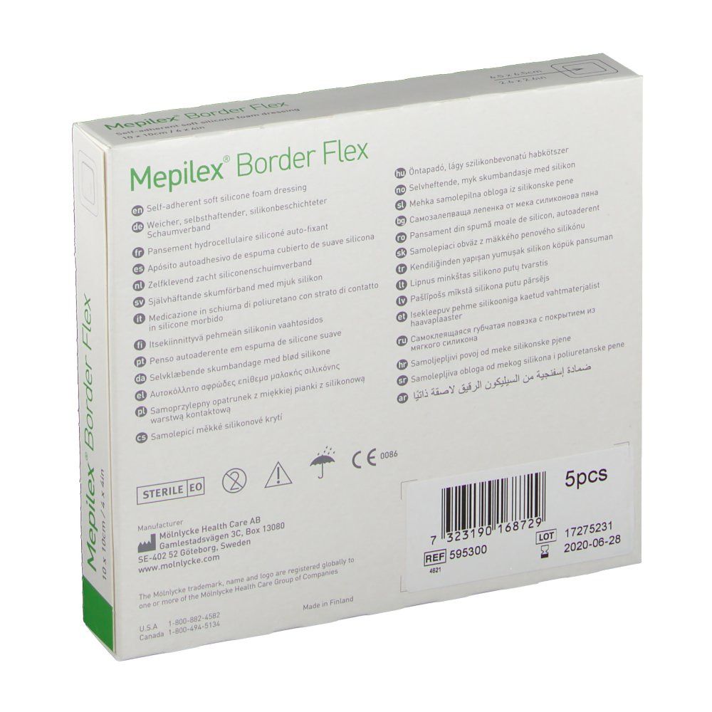 Mepilex Border Flex 10 x 10 cm
