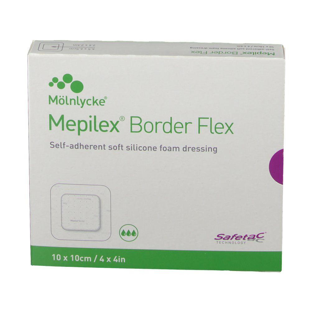 Mepilex Border Flex 10 x 10 cm