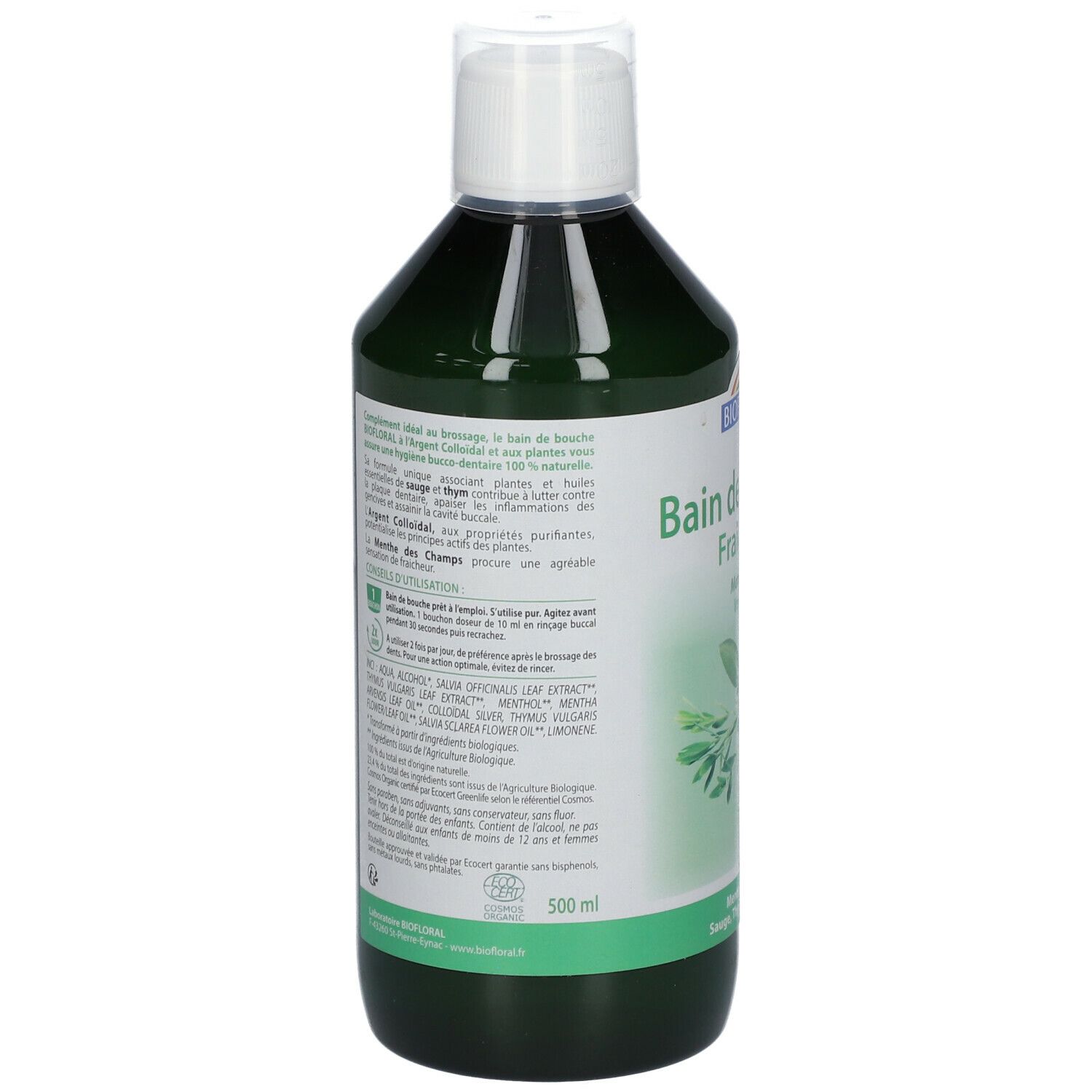 Bioflorales kolloidales Silber-Mundwasser 500 ml - Redcare Apotheke