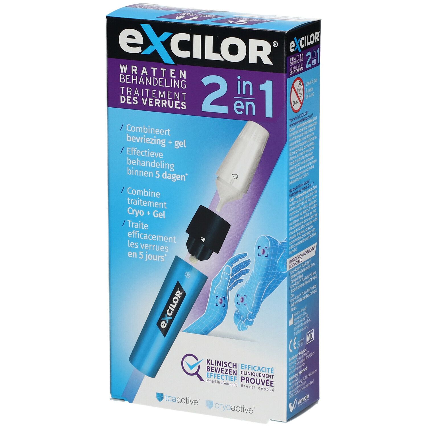 eXcilor® Traitement des Verrues 2 en 1