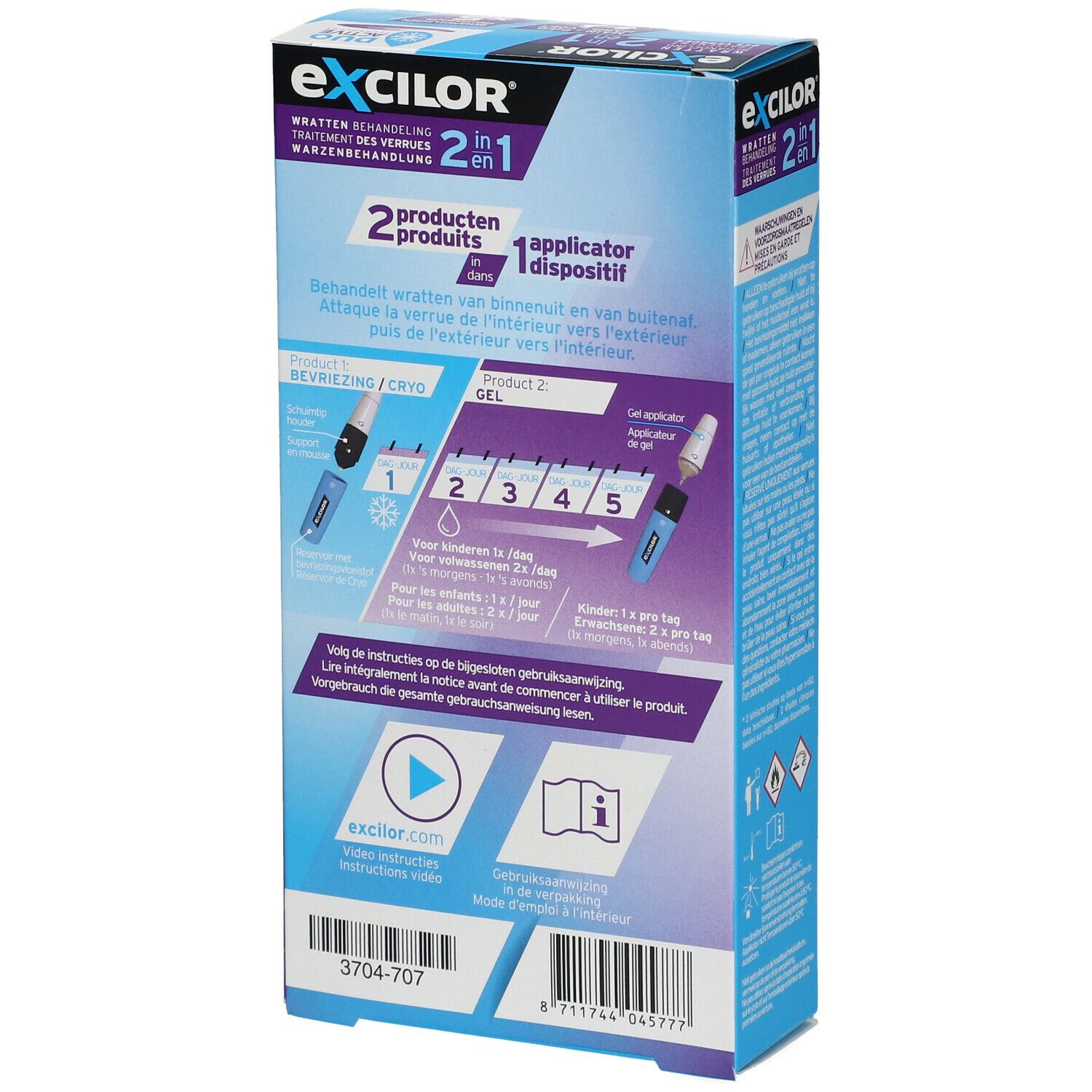 eXcilor® Traitement des Verrues 2 en 1