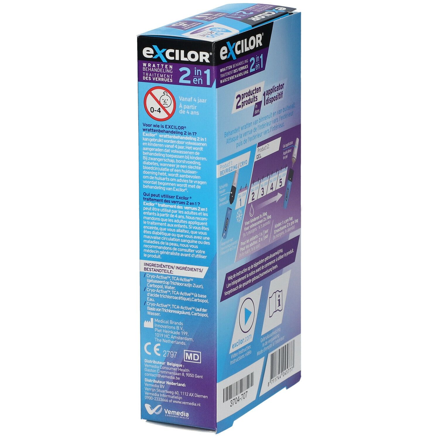 eXcilor® Traitement des Verrues 2 en 1