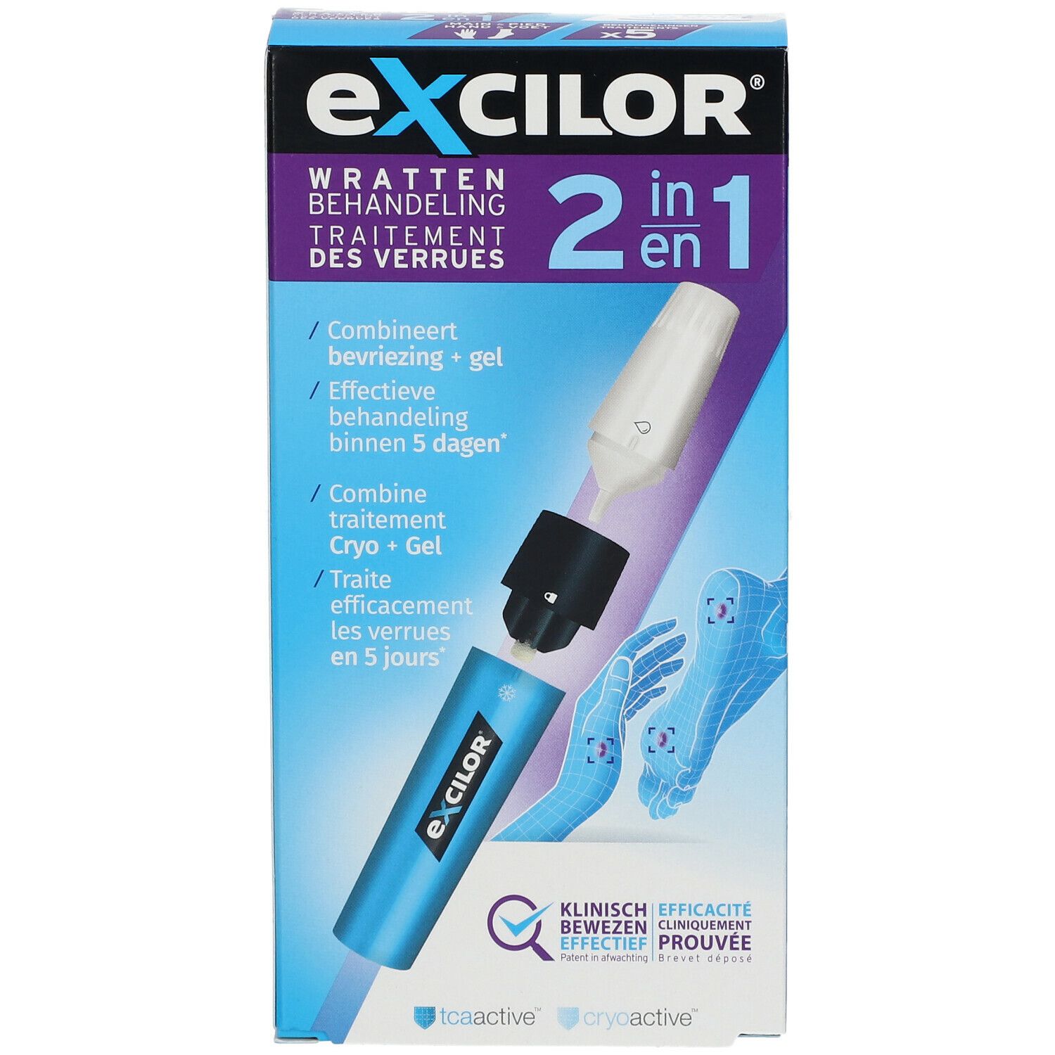 eXcilor® Traitement des Verrues 2 en 1