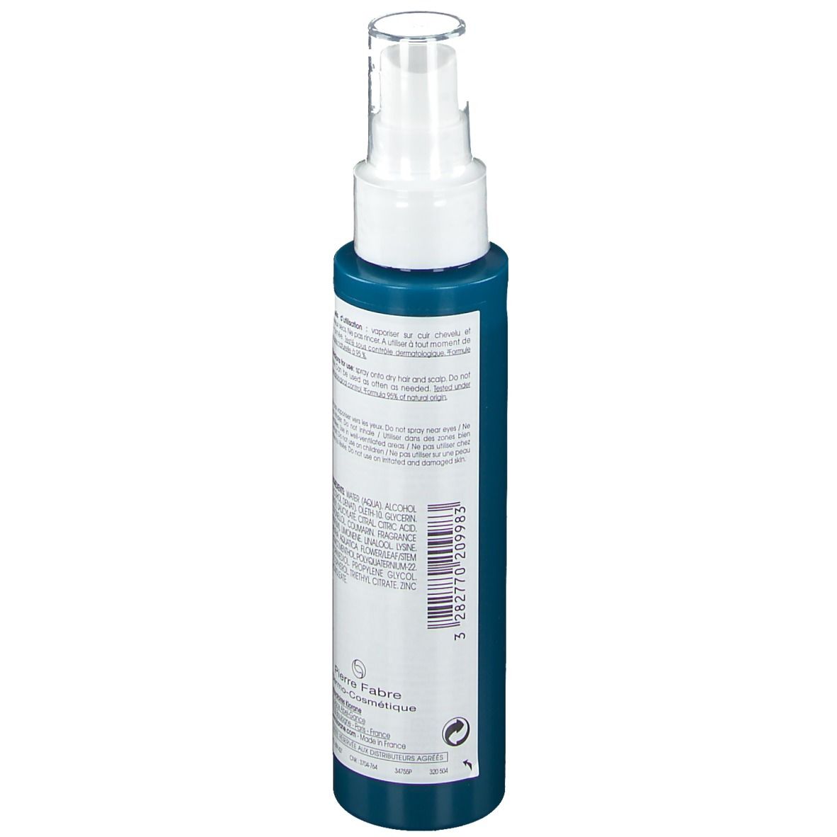 KLORANE Anti-Pollution Brume purifiante à la Menthe aquatique Bio