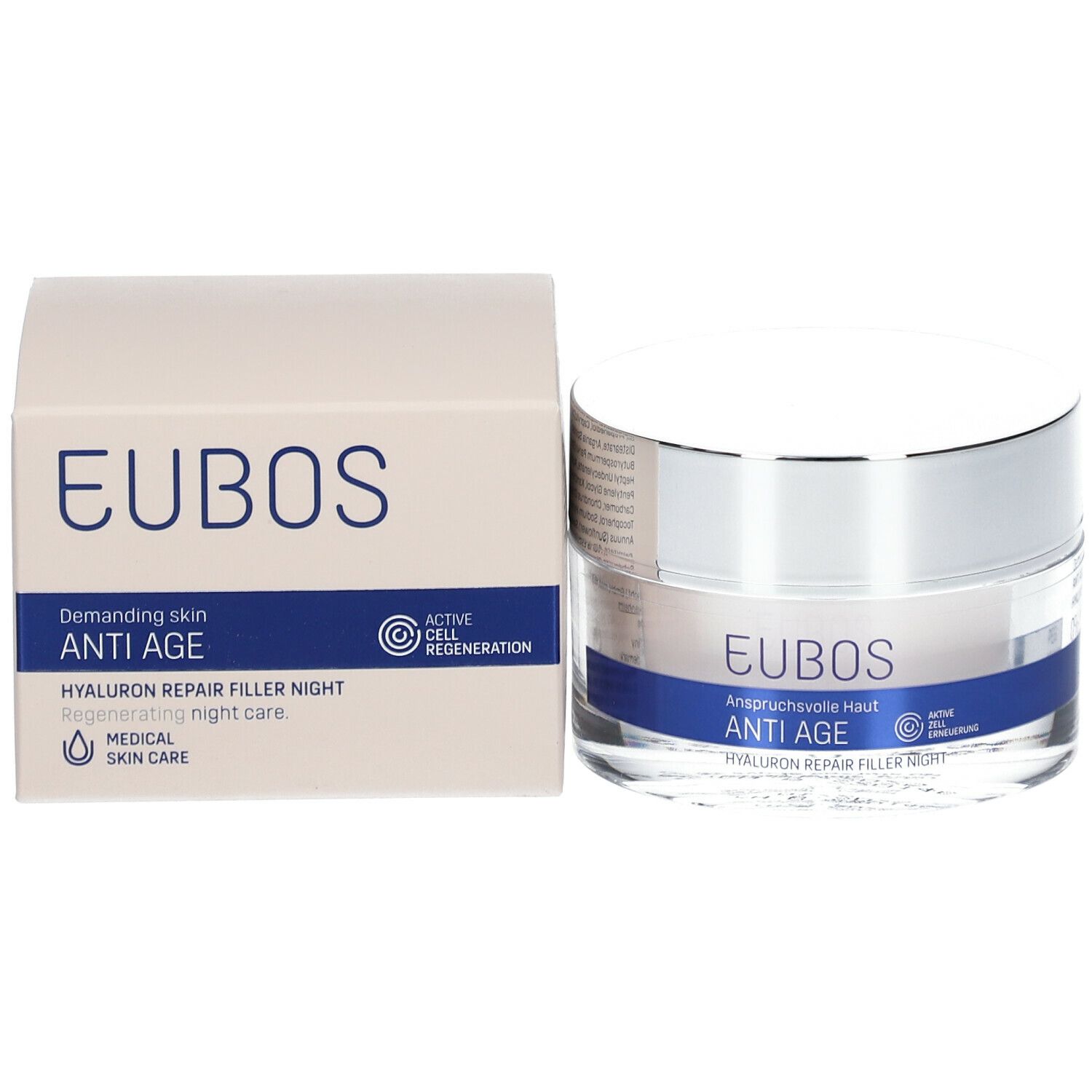 EUBOS® ANTI-AGE Hyaluron Repair Filler Night