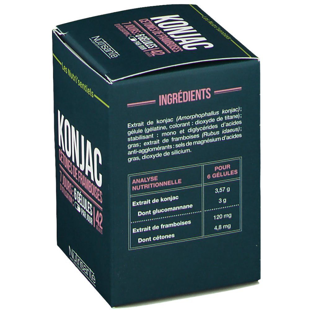 Nutrisanté KONJAC Himbeer-Ketone