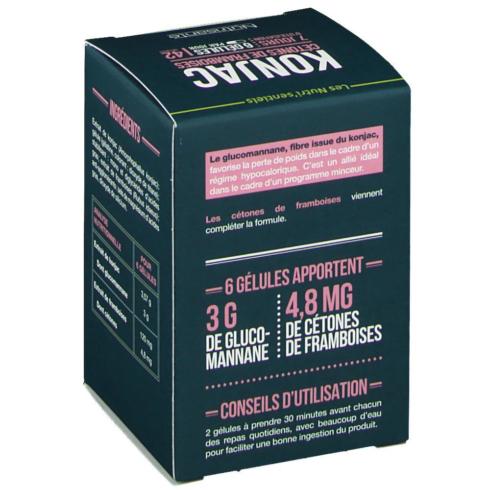 Nutrisanté KONJAC Himbeer-Ketone