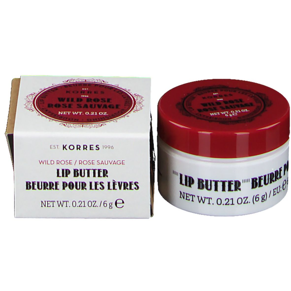 Korres Lippenbutter Wildrosen-Lippenbutter