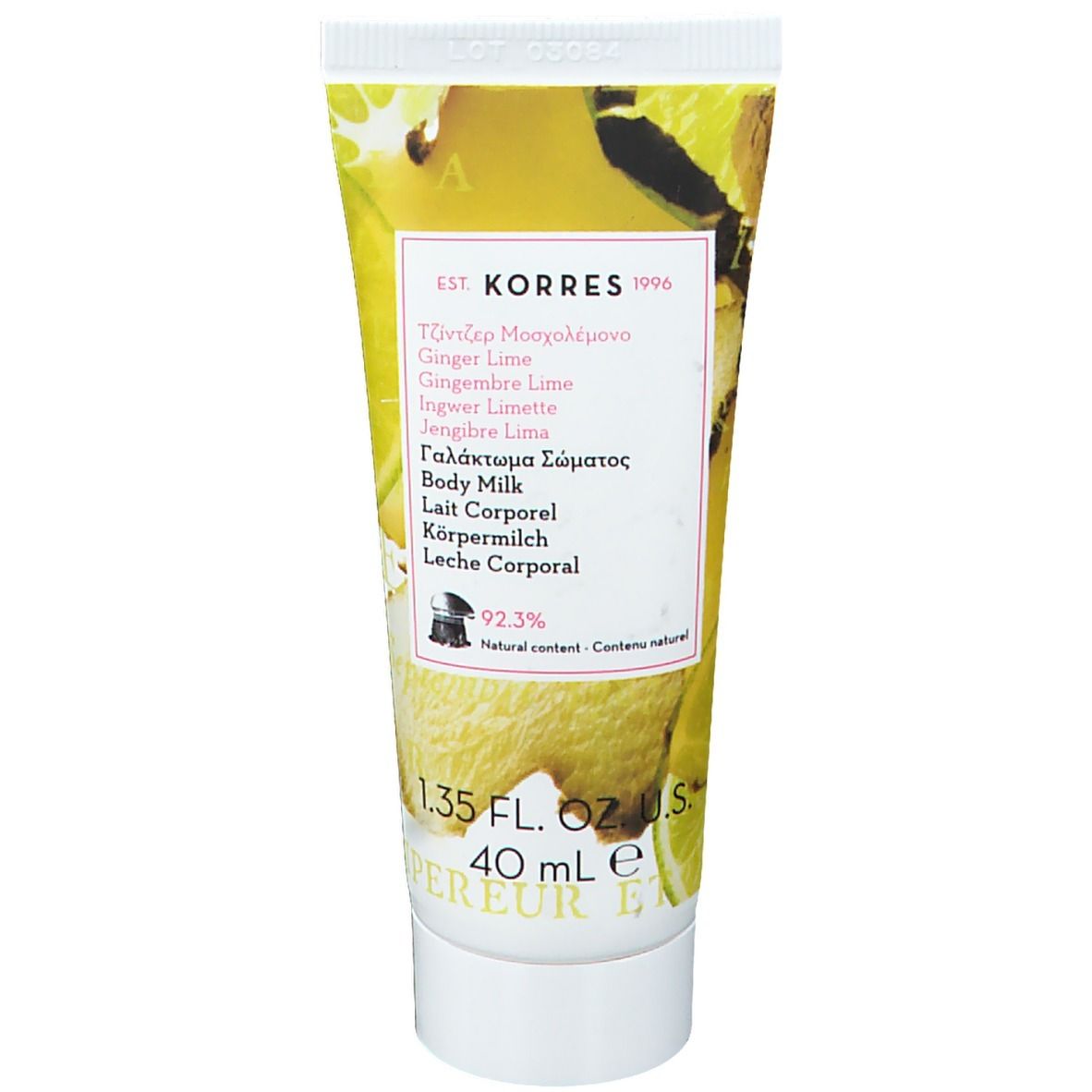 Korres KB Körpermilch Ingwer - Limette