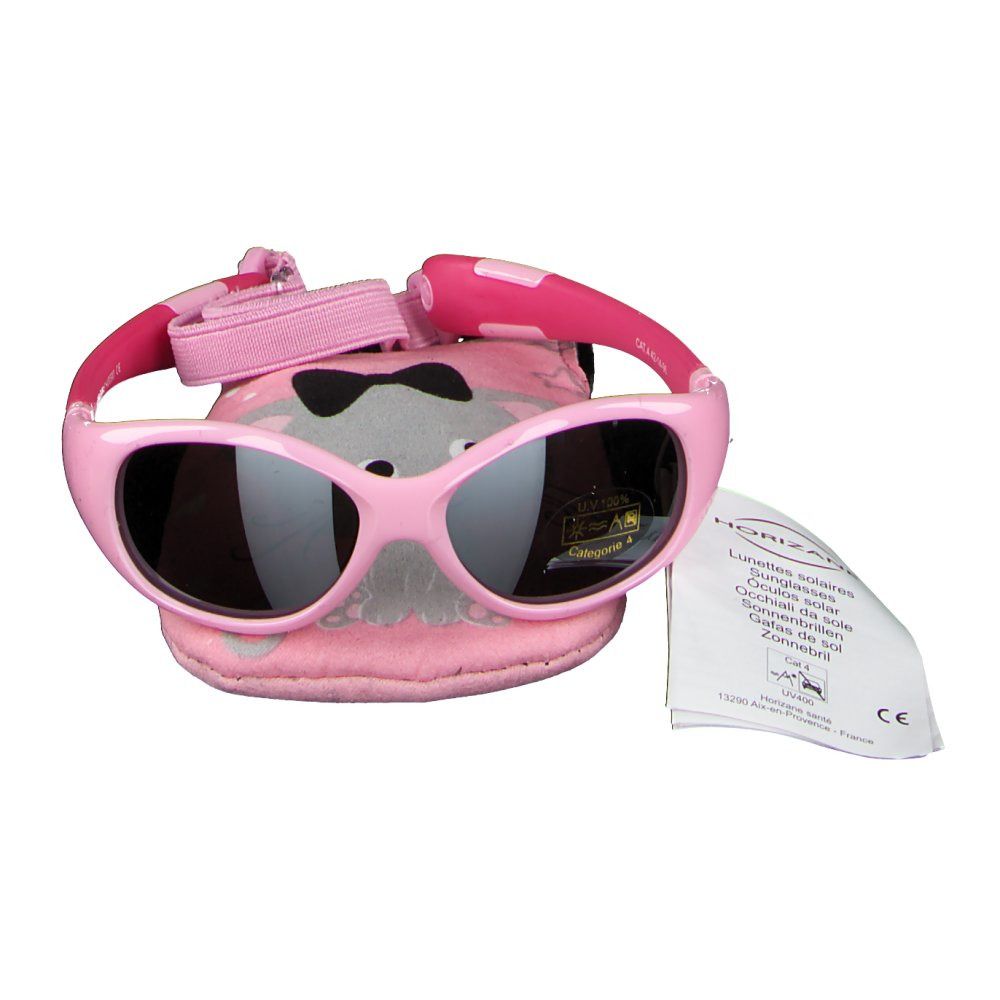 HORIZANE 1. Lunettes de soleil rose, 0-12 m