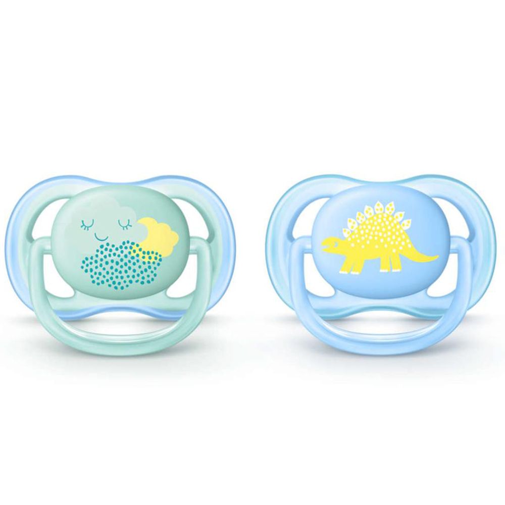 Avent Sucette Ultra air Silicone Boy Deco 0-6 mois