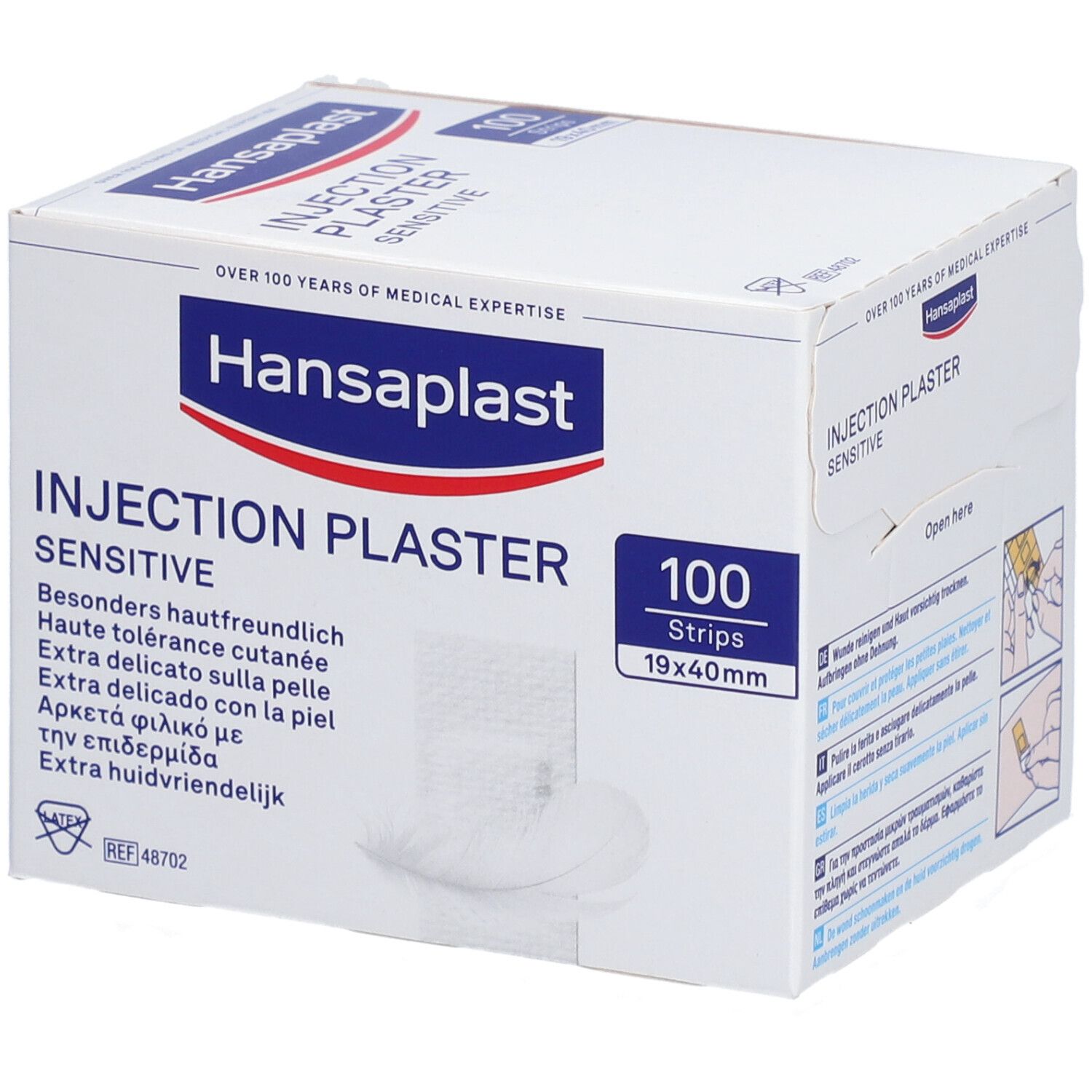 Hansaplast Injektionspflaster Sensitive 19 x 40 mm