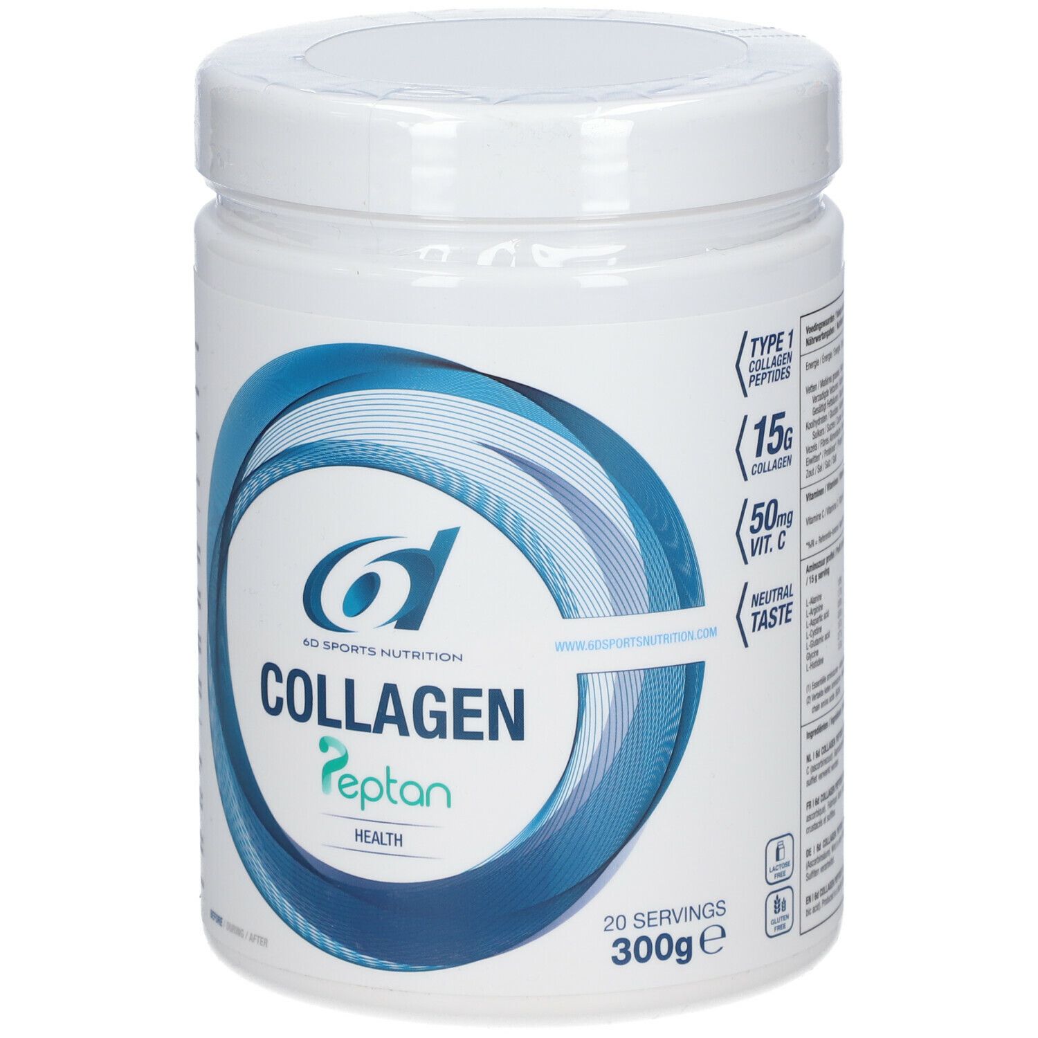 6D Sports Nutrition Collagen Peptan®
