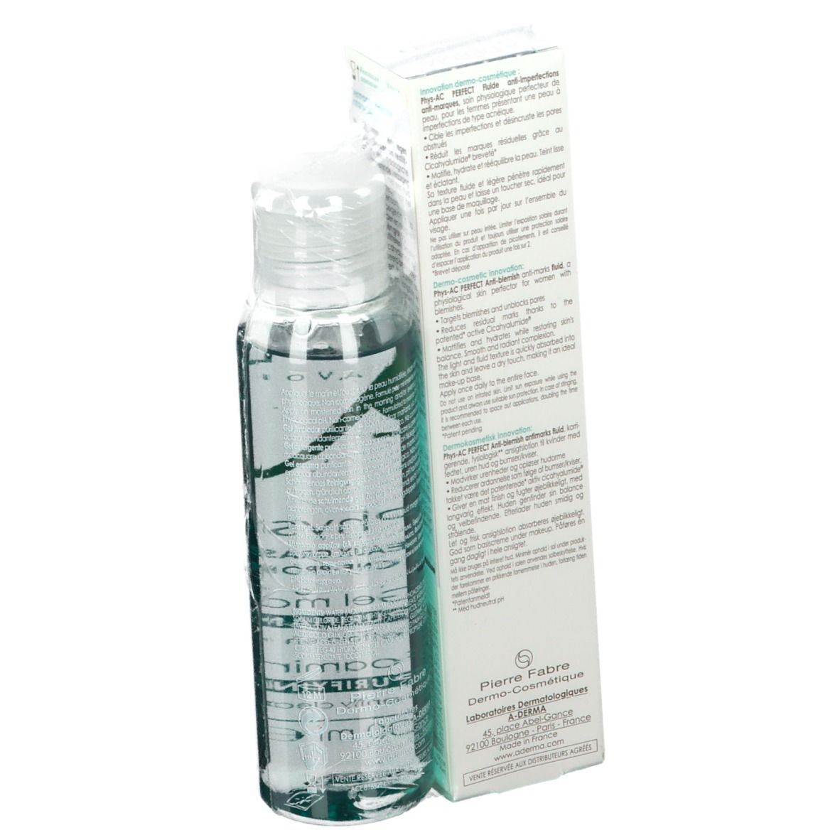A-Derma Phys-AC Perfect Anti-Hautunreinheiten Fluid + Schäumendes Reinigungsgel