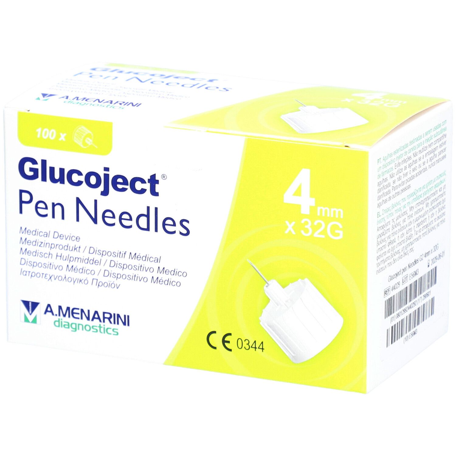 Glucoject® Pen Nadeln 4 mm 32G